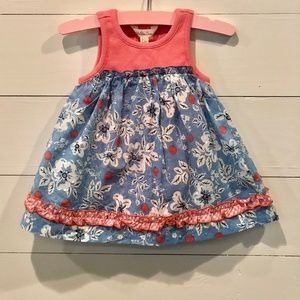 Matilda Jane bubble/ dress w/ built in onesie NWOT